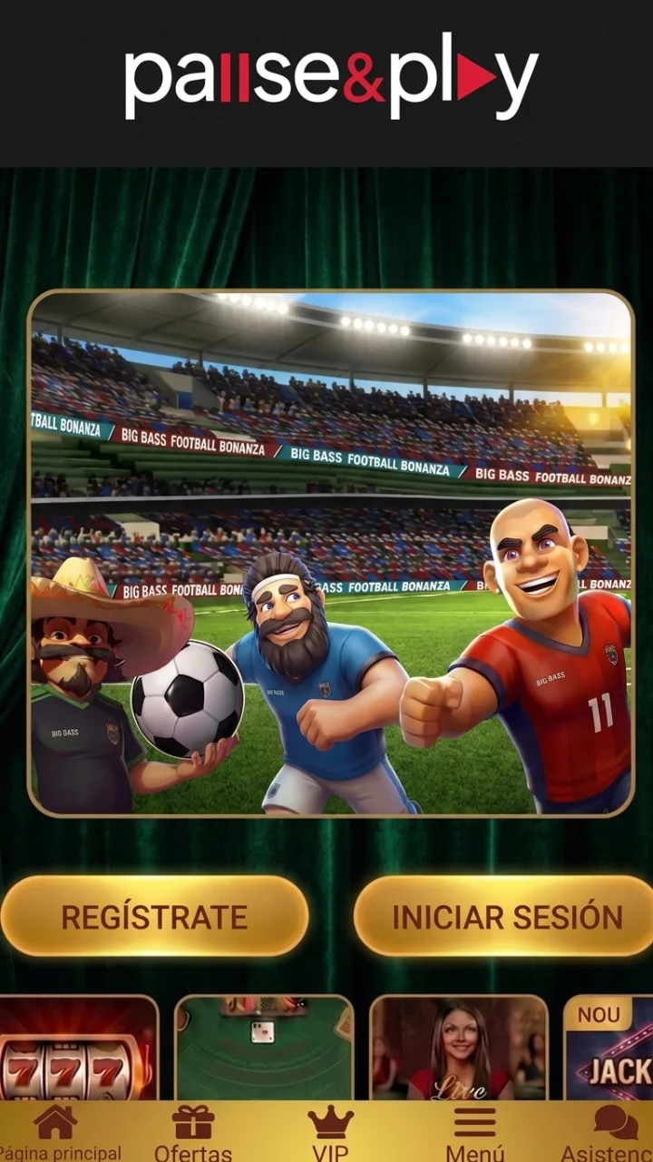 Casino Pause and Play mobile app